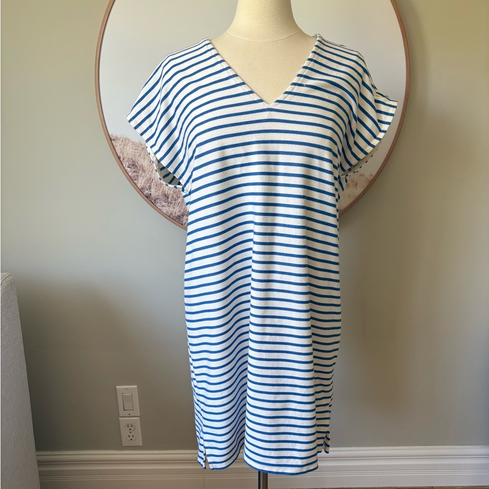J Crew Factory Striped Dress